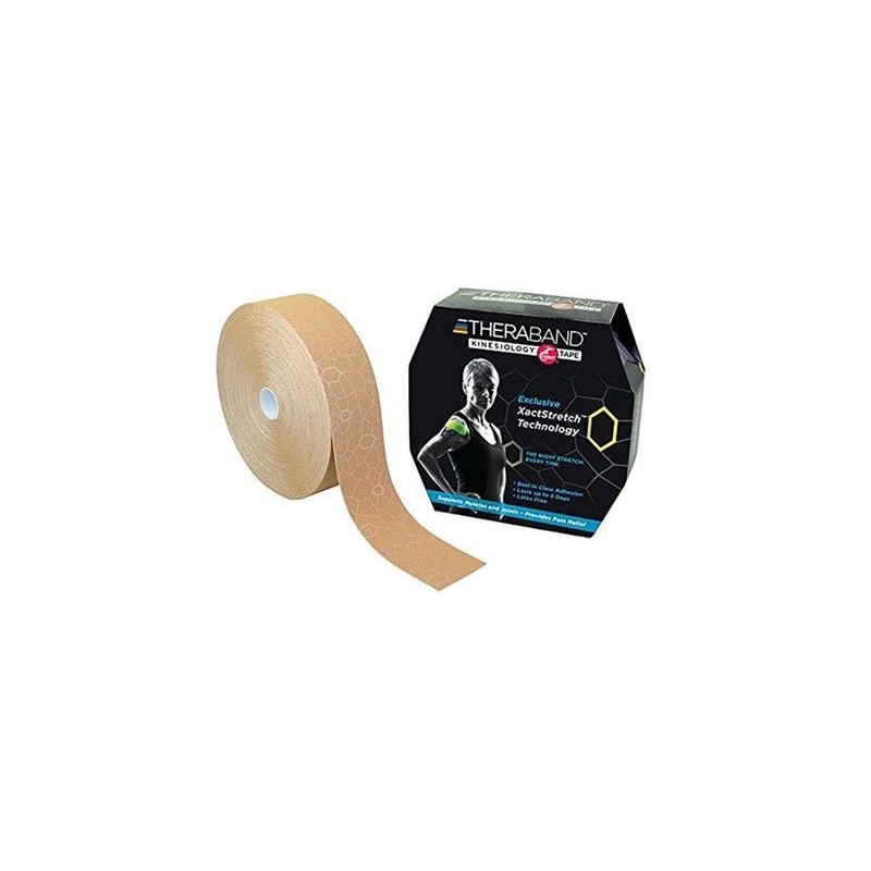 THERABAND KINESIOLOGY TAPE BEIGE - Rouleau 5cm x 31,4m